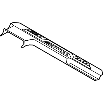 Ford CK4Z-6111318-CC Rear Plate