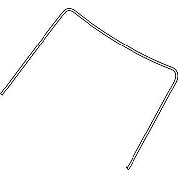 Ford 2T1Z-5803144-A Windshield Molding, Front