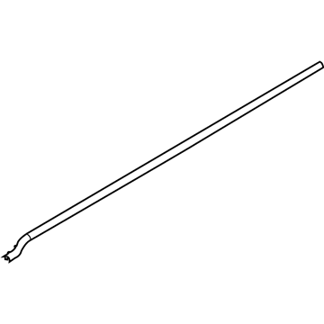Ford 8L8Z-78101A88-A Rocker Molding Filler, Passenger Side