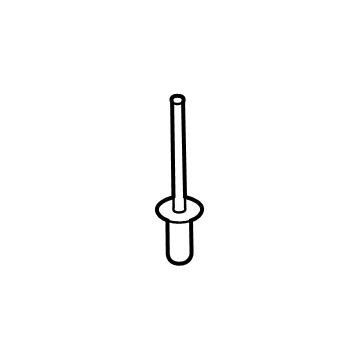 Ford -W706460-S303 Spare Carrier Rivet