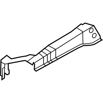 Ford 5G1Z-16154-AA Upper Rail, Front Passenger Side