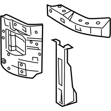 2015 Ford E-350 Super Duty Radiator Support - HC2Z-16153-B