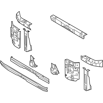 2021 Ford E-350 Super Duty Radiator Support - LC2Z-16138-C