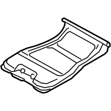 Ford BC3Z-9660336-A Lower Frame, Front Center