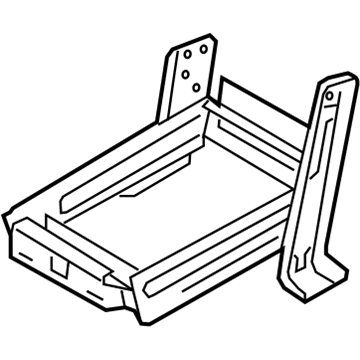 Ford BC3Z-9661708-A Seat Frame, Front Center