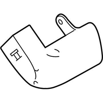 Ford 5L8Z-10C392-DA Air Duct
