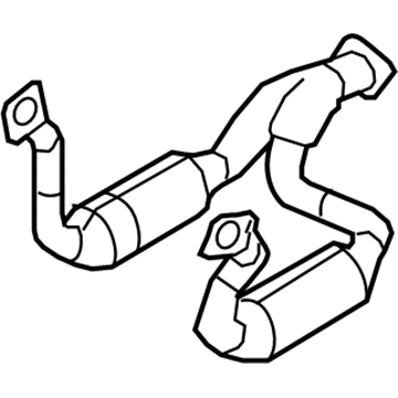 Ford F-250 Super Duty Catalytic Converter - 8C3Z-5F250-K