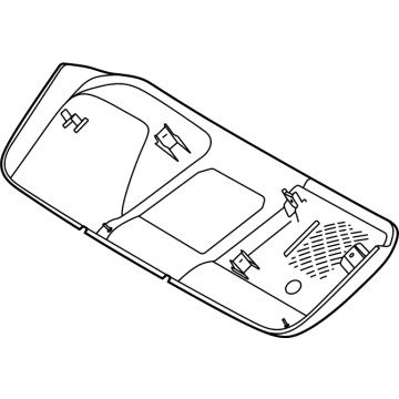 Ford ML3Z-17D550-AA Upper Cover, Front