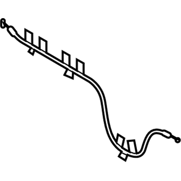 1994 Ford Ranger Door Latch Cable - F37Z-10221A00-A