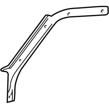 Ford 3L5Z-1003599-BAE Windshield Pillar Trim