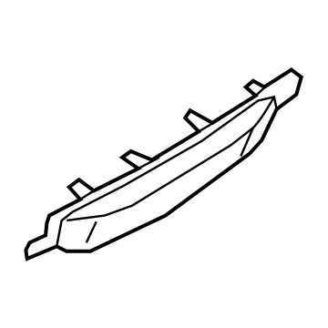 Lincoln NL7Z-17F000-AAPTM Tow Bracket Cover
