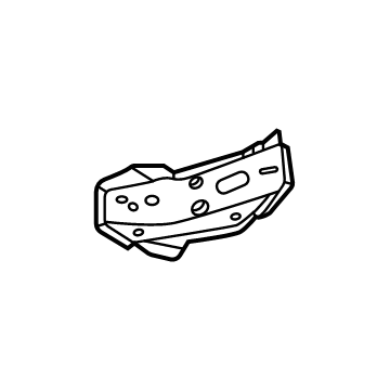 Ford LJ9Z-58016A32-A Upper Dash Panel Reinforcement, Front Passenger Side
