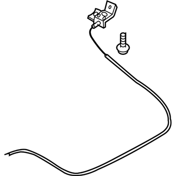 Ford 7L1Z-16916-B Cable