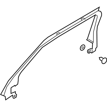 Ford Door Moldings - LB5Z-7825505-AA