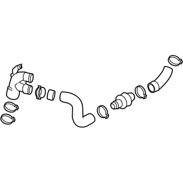 Ford F2GZ-6F072-A Air Tube