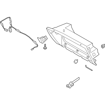 Ford LB5Z-7804338-AC Glove Box Assembly