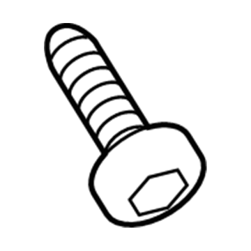 Ford -W505563-S437 Blind Spot Radar Screw