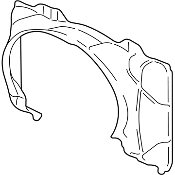 2004 Ford Expedition Fan Shroud - 2L1Z-8146-AA