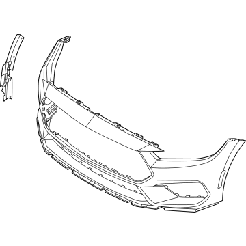 Ford Mustang Bumper - PR3Z-17D957-ABPTM