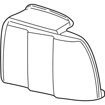 Ford 3R3Z-13404-AA Lens & Housing, Rear Passenger Side