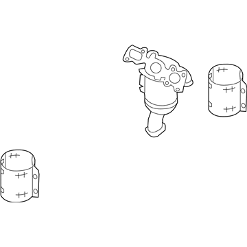 Ford Fusion Catalytic Converter - DG9Z-5G232-E