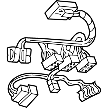 Ford YL3Z-13A709-BA Wire Harness