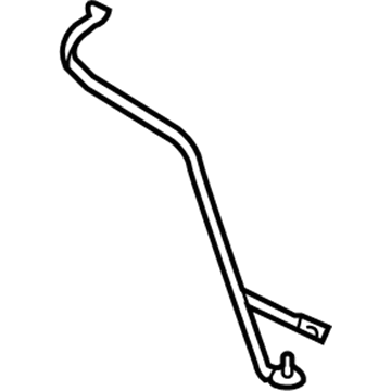 Ford 9S4Z-5427726-A Rear Floor Pan Brace, Passenger Side