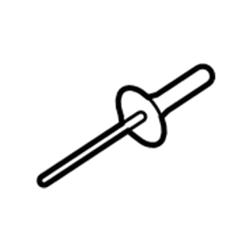 Ford -W704344-S417 Energy Absorber Rivet, Front