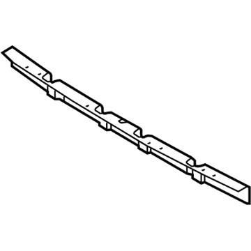Ford YS4Z-17D942-CA Upper Bracket, Rear Passenger Side