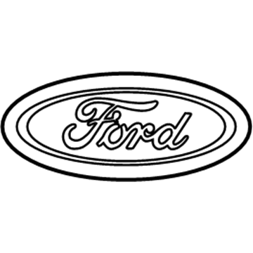 Ford F8ZZ-6342528-AA Nameplate, Rear Passenger Side