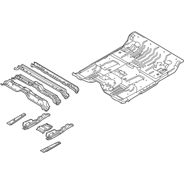 Ford Floor Pan - BL3Z-1611135-B