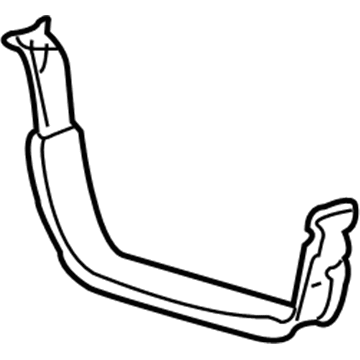 1999 Mercury Mountaineer Fuel Tank Strap - XL2Z-9054-HA