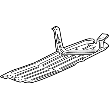 2002 Ford Explorer Sport Fuel Tank Skid Plate - F57Z9A147A