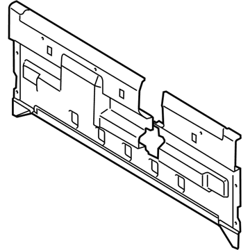 Ford FC3Z-2540374-DA Back Panel Trim, Rear