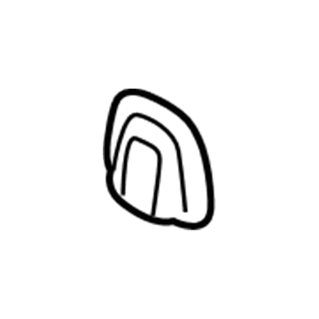Ford 8C3Z-2540374-CA Back Panel Trim Hole Cover, Rear