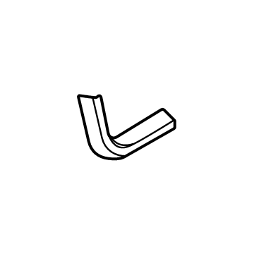 Ford NL3Z-7804339-AA Lower Molding, Driver Side