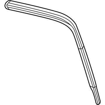 Ford 9C3Z-2551223-A Weatherstrip, Driver Side