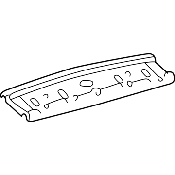 Ford 8C3Z-2503410-A Windshield Header