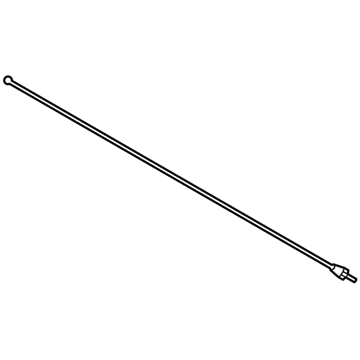 Ford MCPZ-18813-D Antenna Mast, Black