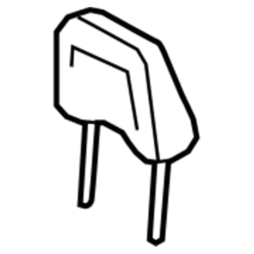 Lincoln BA1Z-78611A08-AA Headrest