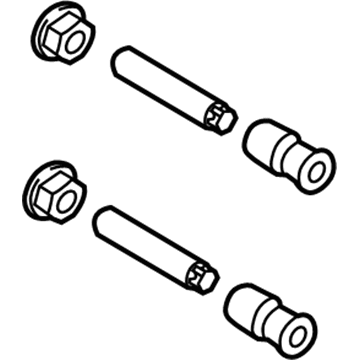 Ford 9L8Z-2L527-A Caliper Assembly Mount Kit, Front