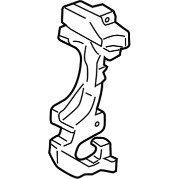 Lincoln Brake Caliper Bracket - DG9Z-2B292-B