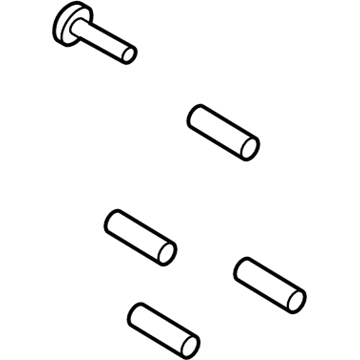 Ford ACPZ-1107-A Wheel Stud, Rear