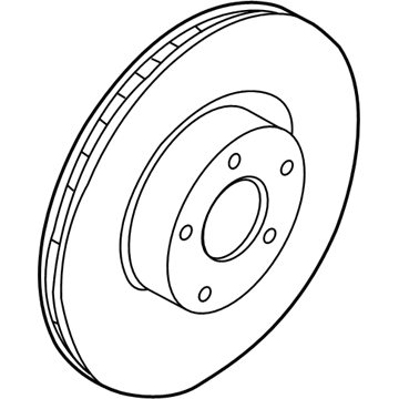 Lincoln Brake Disc - KS7Z-1125-C