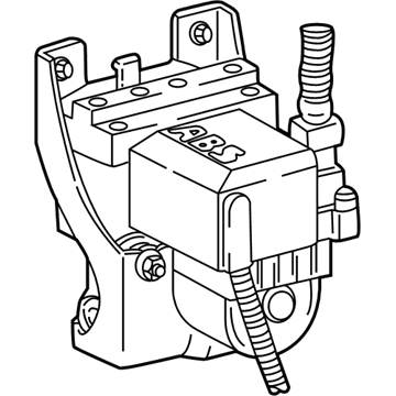 2004 Ford Mustang ABS Control Module - XR3Z-2C286-EA