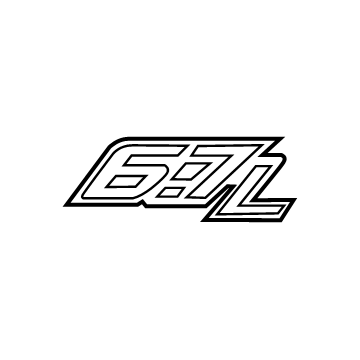 Ford HC3Z-9942528-D Nameplate