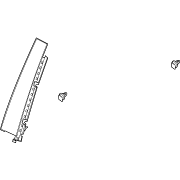 Ford Bronco Sport Door Moldings - M1PZ-78255A34-AC