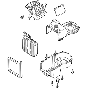 Mercury 6L8Z-19850-AA Evaporator Assembly
