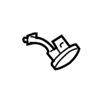 Mercury 6E5Z-54672A40-BA Screw Cap