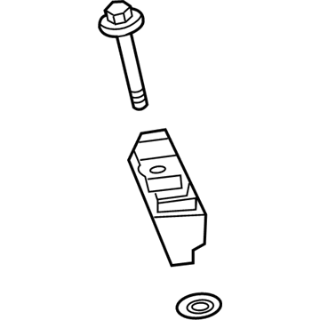 Ford 7H6Z-10756-A Battery Holder